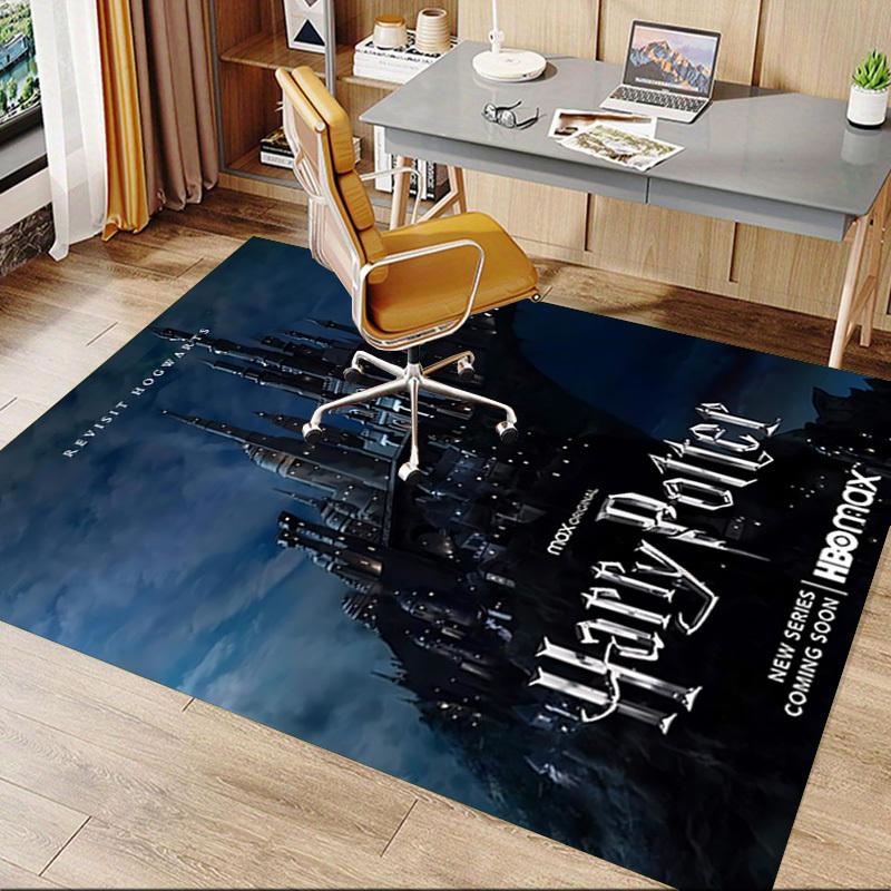 1 шт. Ковер Hogwarts MAX Originals, для декора дома и офиса, Коврик под офисное кресло, Праздничный подарок, Ковер для конференц-зала L1184
