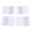 4 PCS Bra Extenders Adjustment Length Soft Comfortable Bra Extension Buckle for Replace Small Bad
