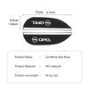 AAIW1 2Pcs Car Rearview Mirror Rain Eyebrow PVC Rearview Mirror Rain Snow Blocker For Opel Astra G H J K F Corsa D Zafira B Insignia
