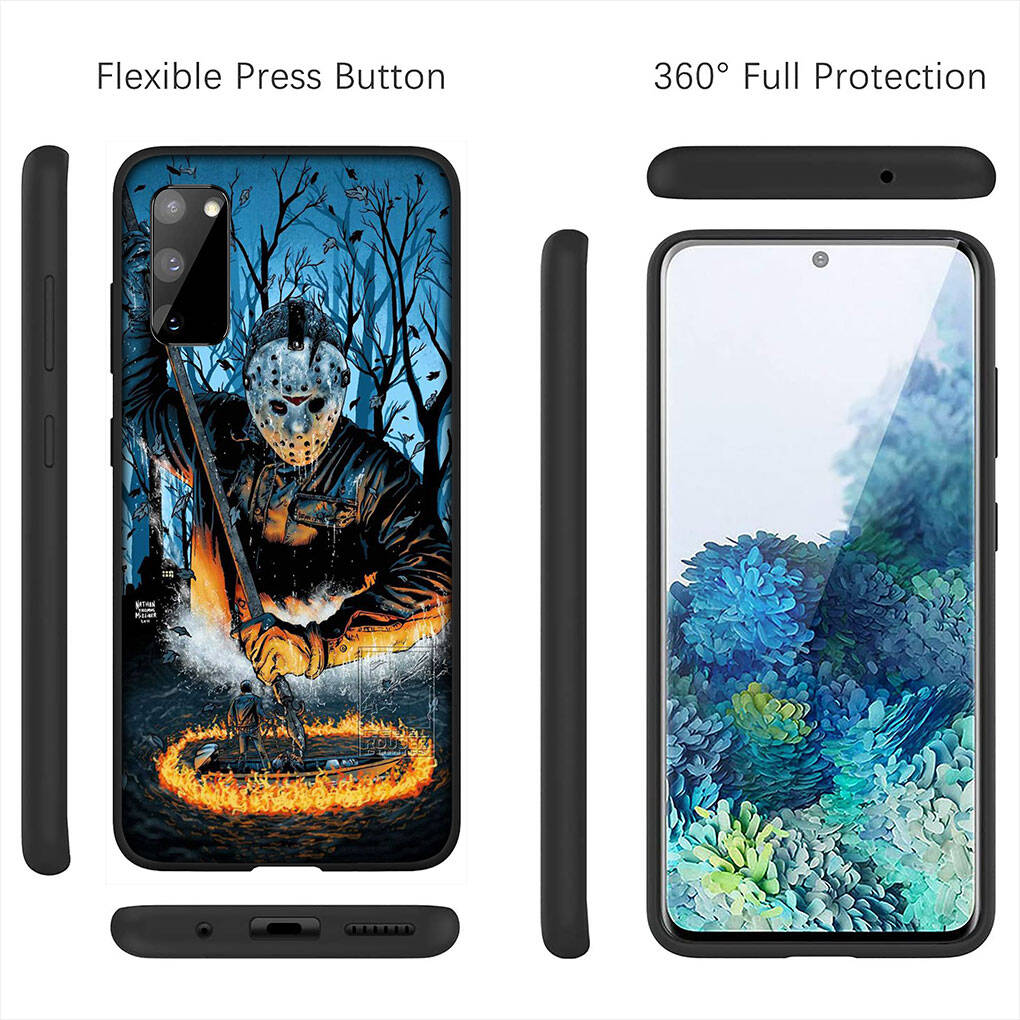 Cover for iPhone 17 16 15 Xiaomi Poco Redmi Note 14 13 12 11 Pro Max 9 16e Samsung Galaxy S25 S24 S23 A06 A16 OPPO Huawei Michael Myers Phone Case