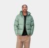 Мужская пуховая куртка с капюшоном Carhartt: Мужское и женское теплое, морозостойкое, ветрозащитное, водонепроницаемое, модное хлопковое стеганое пальто.