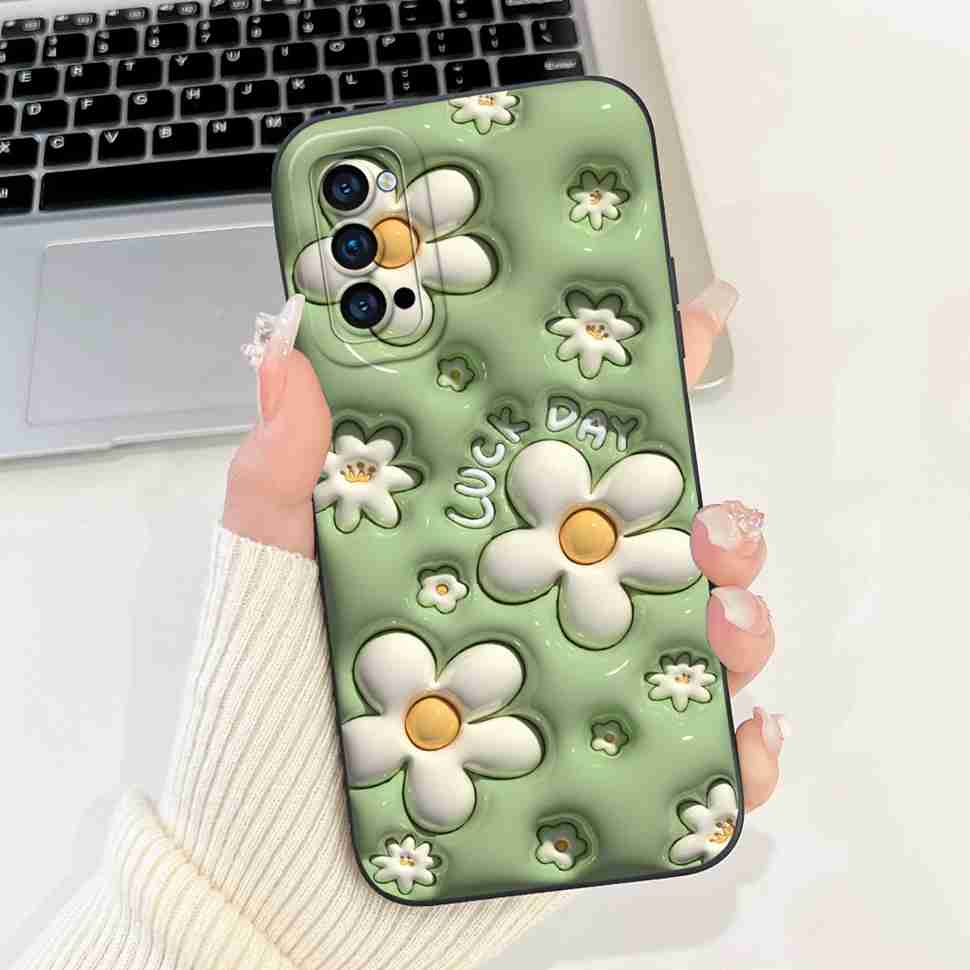 For Oppo Reno4 Pro 5G Case CPH2089 Luxury Art Painted Cover For Oppo Reno4 Reno 4 Pro 5G Phone Case Protector Soft Cover