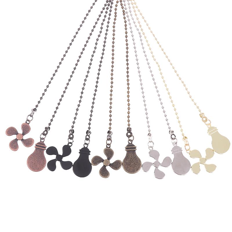 Потолочный вентилятор в форме веера, цепочка для включения/выключения света, цепочка для включения/выключения вентилятора, металлическая подвеска, удлинитель цепочки для люстры