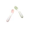 Richell TLI Soft Jam Jam Spoon Fork Set, Mixed Colors, 1 Set