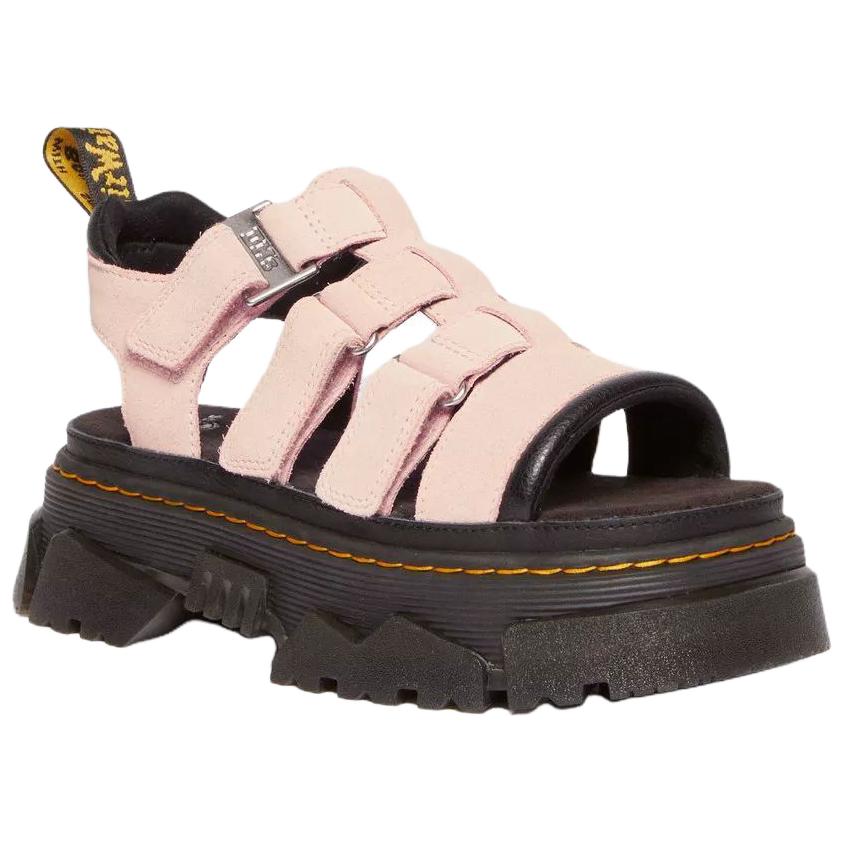 Dr. Martens Mattison 3 ПУ Минималистичные Удобные Римские Сандалии Женские сандалии Розовый 41112650