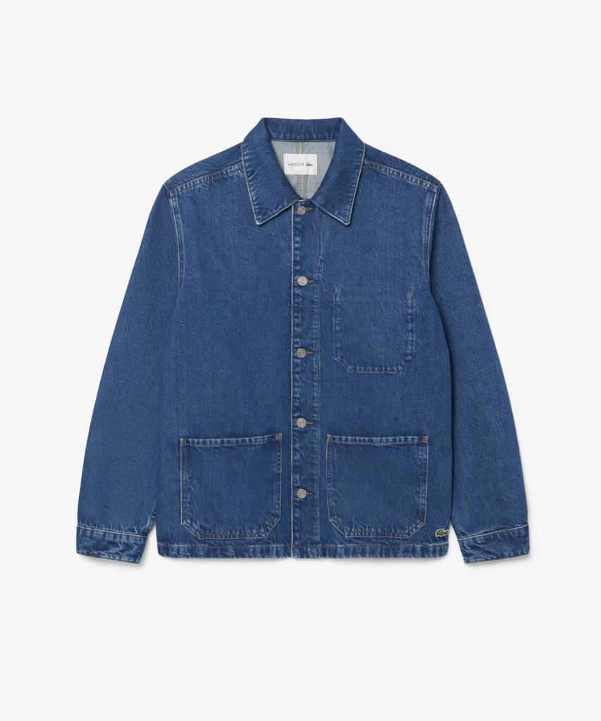 LACOSTE Men'S Denim Shacket Ch3779-56N Mk9
