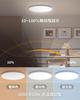 Coizabera LED Ceiling Color Miniature Night Suitable for Living and White Frame App Remote Light, 28W, 3800lm, Dimmable, Adjustable, Light, Slim,