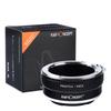 Concept Lens Mount Adapter B Mount Lens E Mount Sony E Compatible Product K&F KF-PBE (Practica Conversion)
