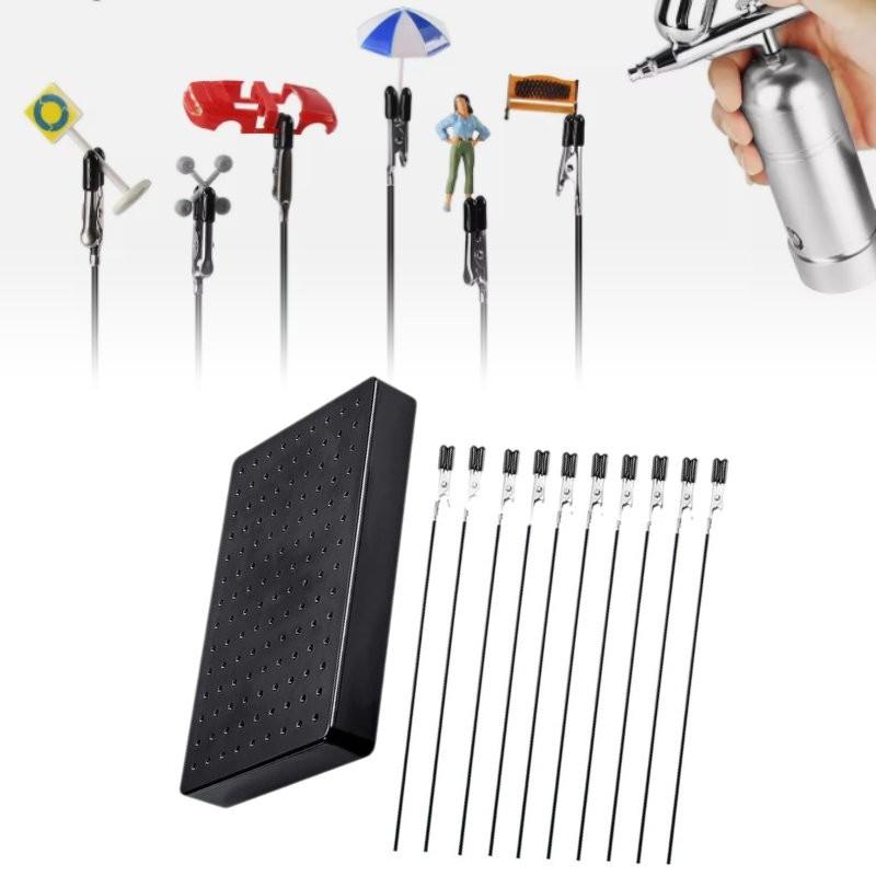 Большая пластиковая сушильная подставка для покраски моделей аэрозольной краской с высокой устойчивостью и универсальностью