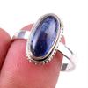Natural Kyanite Gemstone Handmade 925 Solid Sterling Silver Gift Ring S.10 C3n93