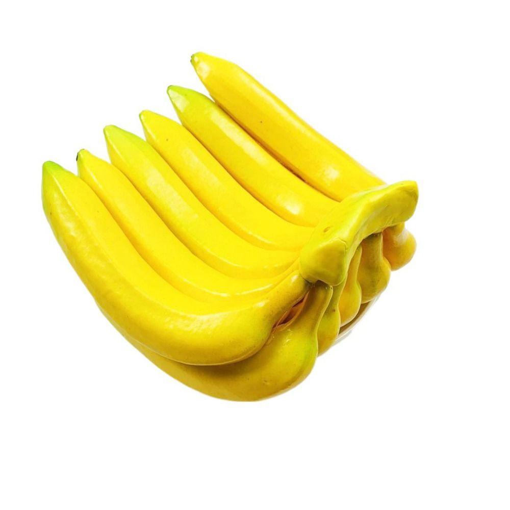 Simulated Decorative Funny Practical Fruit Shop Decor Artificial Banana Party Shooting Props Fruit Model Simulation Fruit