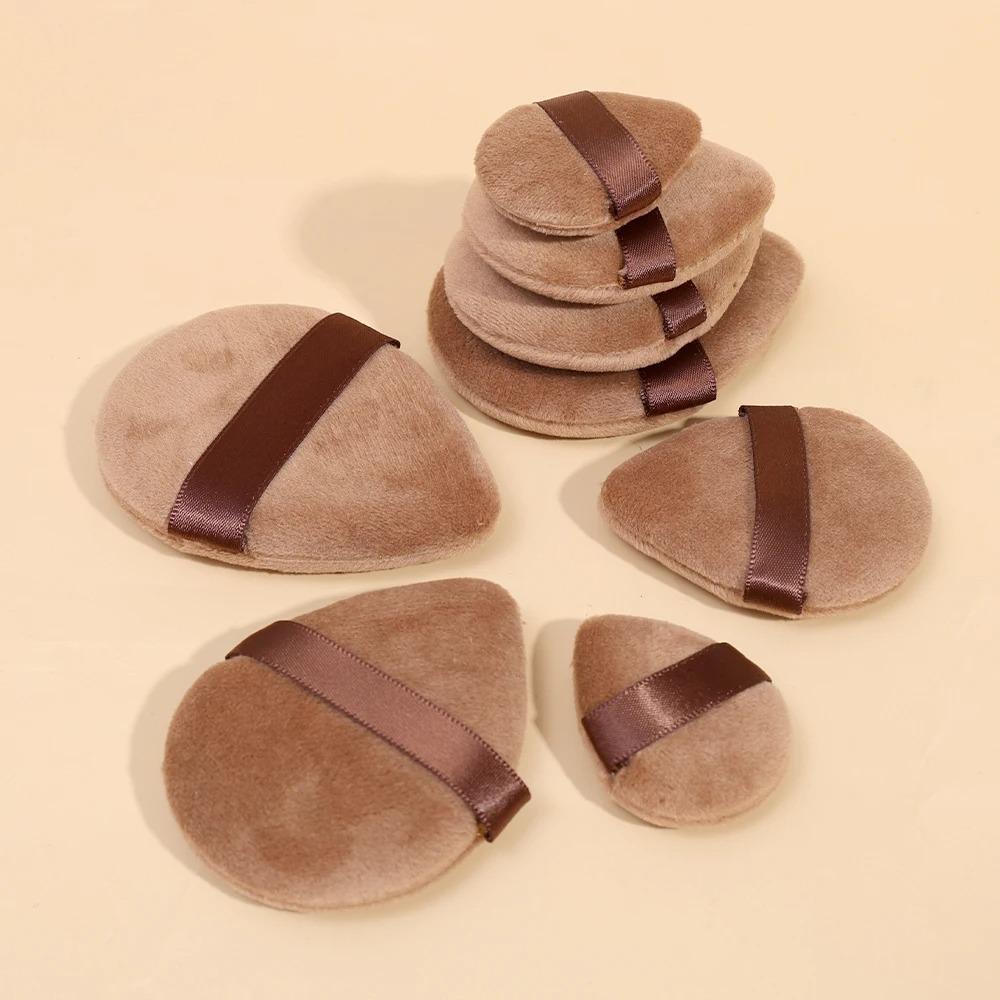 4/8 шт. супер мягкие профессиональные пуховки для пудры портативный набор спонжей для макияжа