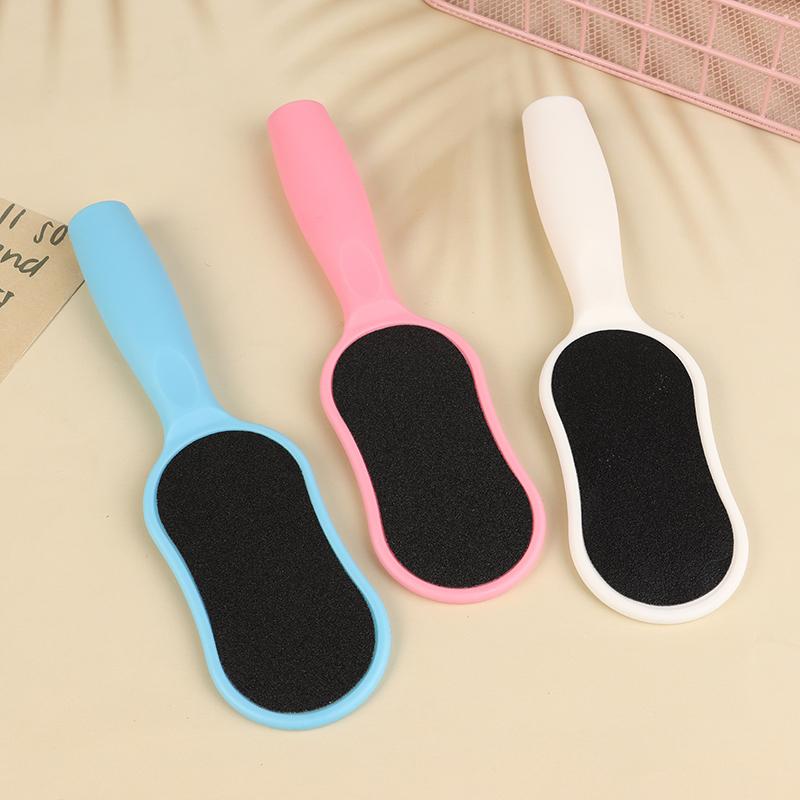 Двусторонняя пилка для педикюра Уход за ногами Крупная наждачная бумага Рашпиль для ног Инструменты для грубого удаления мозолей Огрубевшая кожа Шлифовка кожи