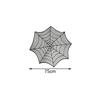 Halloween Decoration Lace Spider Web Skeleton Skull Tablecloth Black Fireplace Mantel Scarf Event Party Decoration Supplies