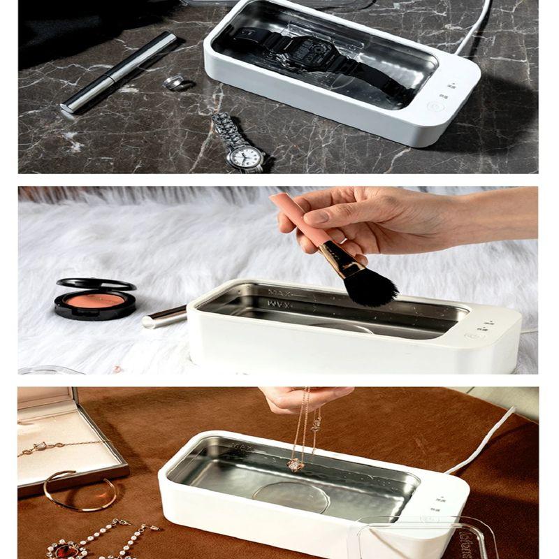 Xiaomi YOUPIN Lofans CS-602 Ультразвуковая чистящая машина Коробка Высокочастотная вибрационная мойка Очиститель для мытья ювелирных изделий, очков, часов