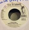 7inch Record MARCIA GRIFFITHS - I Told You VPS9110 Joe Frasier, VP US Reggae, Ska & Dub Used