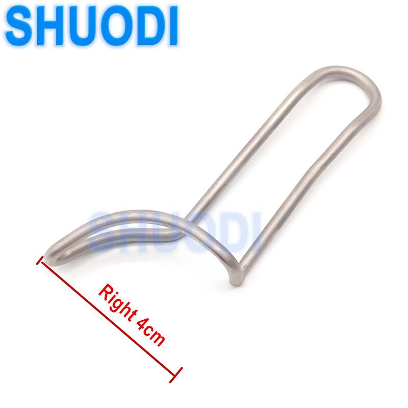 Стоматологический ретрактор для губ и щек, открывалка для рта, нержавеющая сталь, ретрактор для половины губ, кляп для рта, фотографический инструмент, автоклавируемый