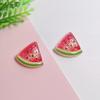 100Pcs Mixed Cartoon Glitter Watermelon Strawberry Cherry Flatback Resin Cabochon Scrapbooking for Phone Fruit Decoration DIY