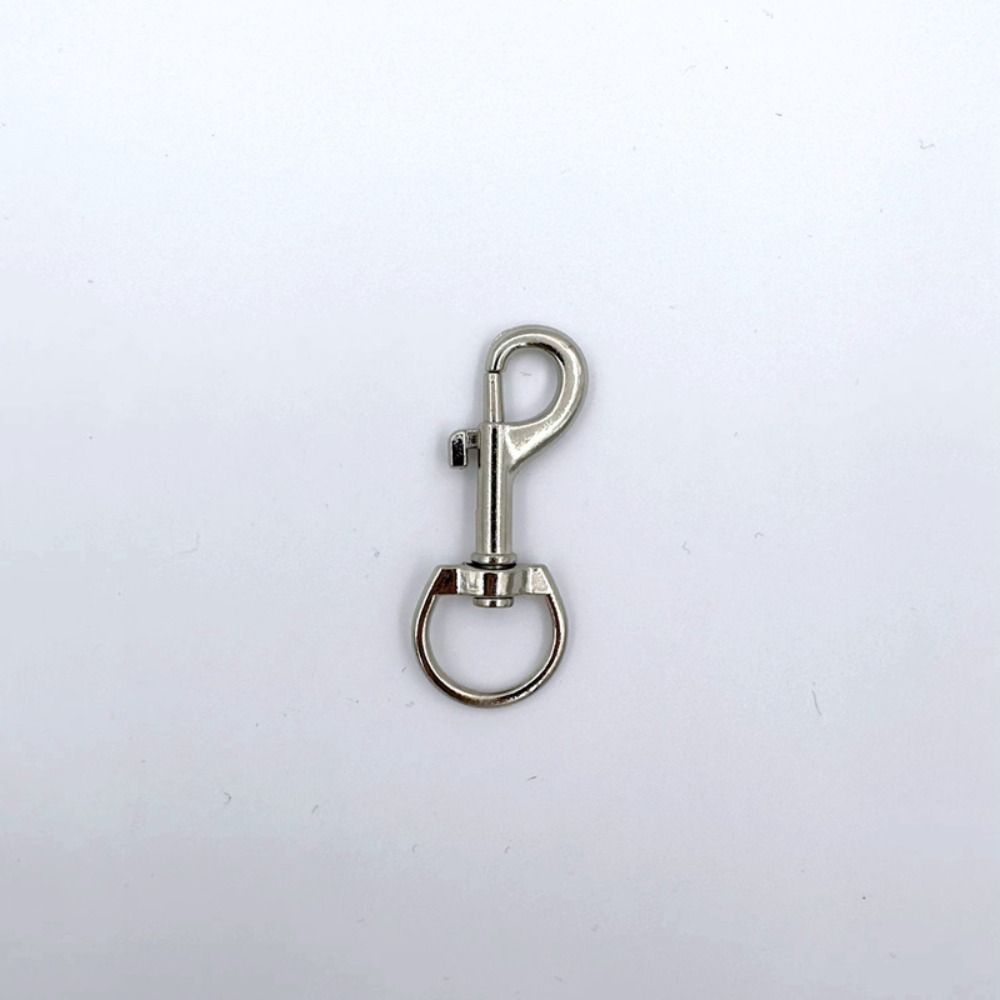 5pcs Leather Strap Belt Keychain Traction Buckles Trigger Clips Luggage Hardware Accessories