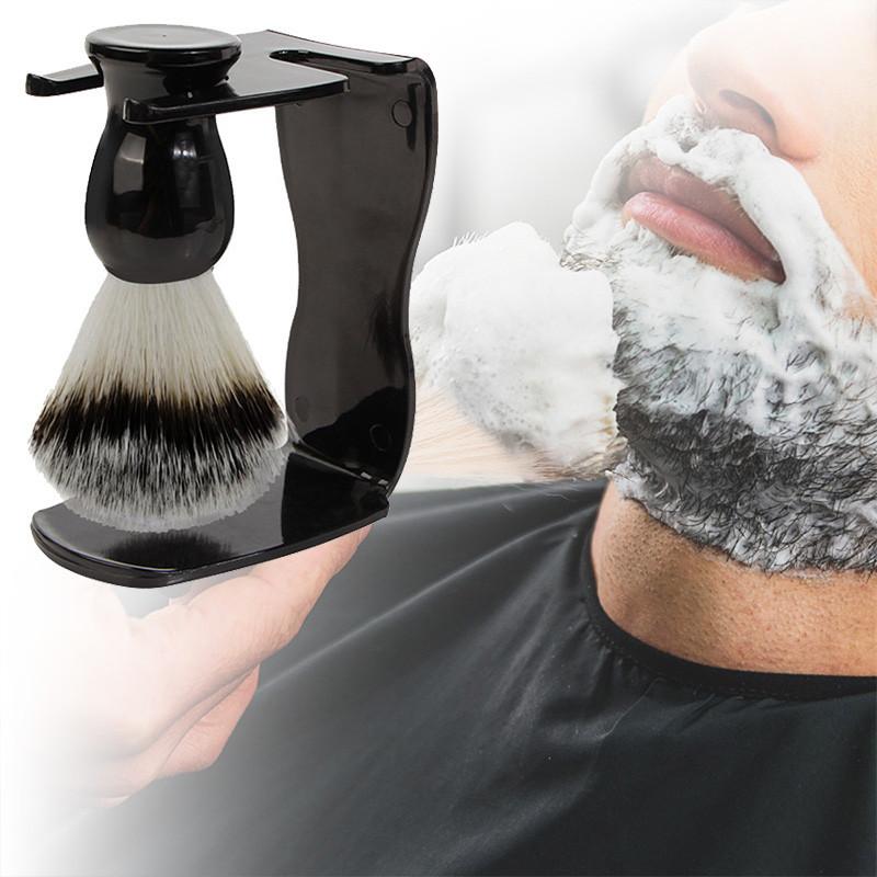 Набор помазков для бритья Набор для бритья 3-в-1 с помазком Чаша для бритья и подставка для бритья Мужской подарочный набор для бритья на День отца