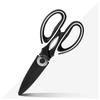 Multifunctional Heavy Duty Ultra Sharp Kitchen Shears with Cover Stainless Steel Kitchen Scissor with Beer Bottle Opener Fish S