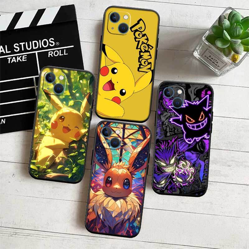 Мультяшный чехол для телефона Pokemon для Motorola Edge 60 60s 70 G86 G56 G54 E14 G04S G45 G54 G64 X30 X40 X50 S30 S50 Pro Power Tylus