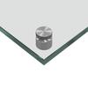 Kitchen Backsplash 2 pcs Transparent 100 x 60 cm Tempered Glass