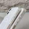 Для Magsafe Магнитный прозрачный чехол для телефона iPhone 16 Plus Pro Max Ударопрочный ПК Hybird Tpu Жесткий тонкий защитный чехол от падения