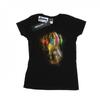 Womens/Ladies Avengers Endgame Infinity Gauntlet Splatter Cotton T-Shirt