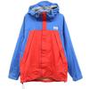 Switching Nylon Mountain Parka L Red X Blue Outdoor Jacket Men's Used