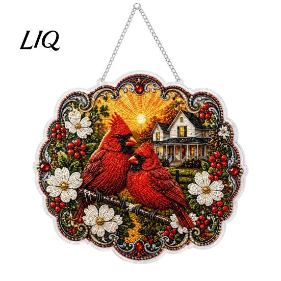 Черная кошка, Хэллоуин, Декор, Луна, Алмазная живопись, Набор, Граненый искусственный хрусталь, Подвесное украшение, Для взрослых, Алмазное искусство, Поделки своими руками, Декор окна для