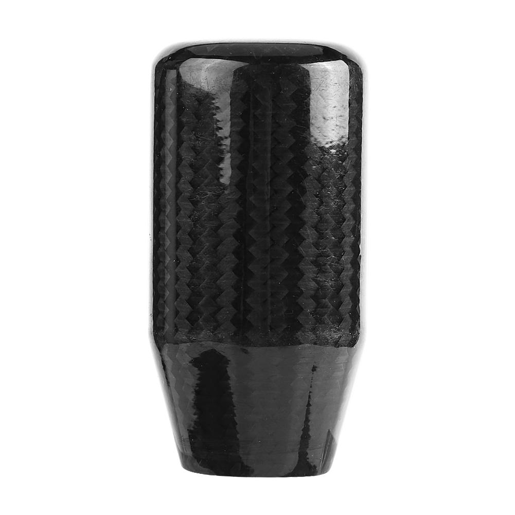 Car Modified Carbon Fiber Stand Head Manual Transmission Lever Knob Head Wave Stick Shift Knob