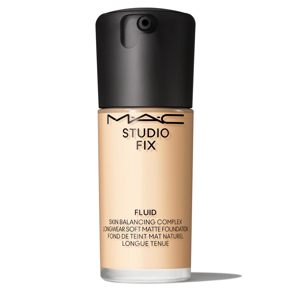 Mac Studio Fix Fluid Skin Balancing Complex Longwear Soft Matte Foundation SPF 25 PA++, NC11, 1 Piece, 30ml