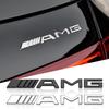 AMG Emblem Car Body Trunk Metal Sticker Car Badge Decoration Accessories For Mercedes Benz AMG W204 W205 W203 W211 W212 W213 W201 W210