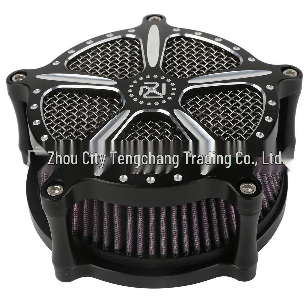 Large Air Filter for Harley FLHR Motorcycle Modifications (2014-2016)