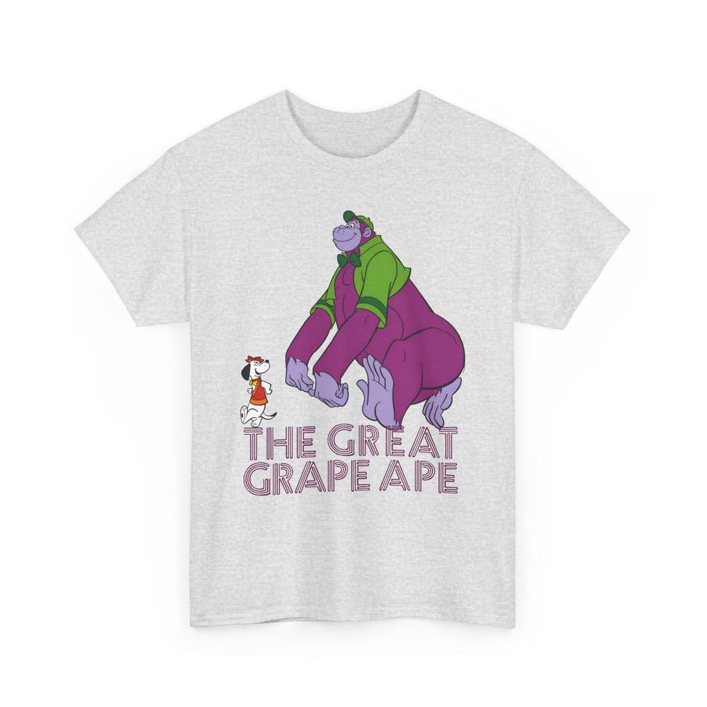Отличная футболка Great Grape Ape - Мультфильм Ханна-Барбера по субботним утрам - Бигл Бигль