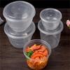 Disposable Round Transparent Food Containers
