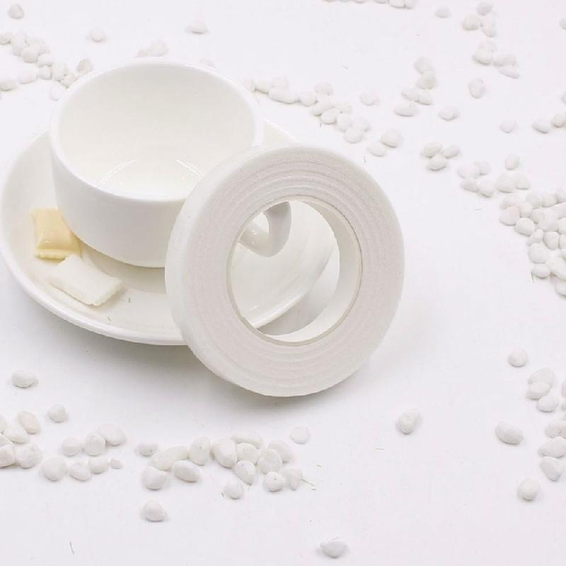 12 мм самоклеящаяся зеленая бумажная лента с цветочным узором для гирлянды, венков, сделай сам, искусственный шелковый цветок