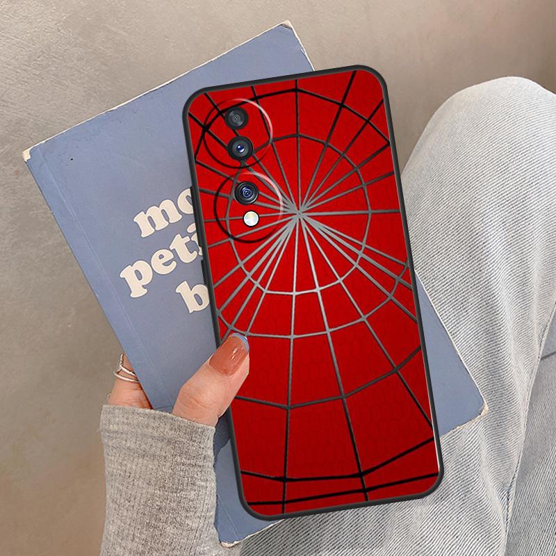 Чехол-маска с паутиной для Huawei Honor X8 X9a 50 70 Magic5 P40 P30 P20 Lite P50 Pro Nova 5T P Smart Z Cover