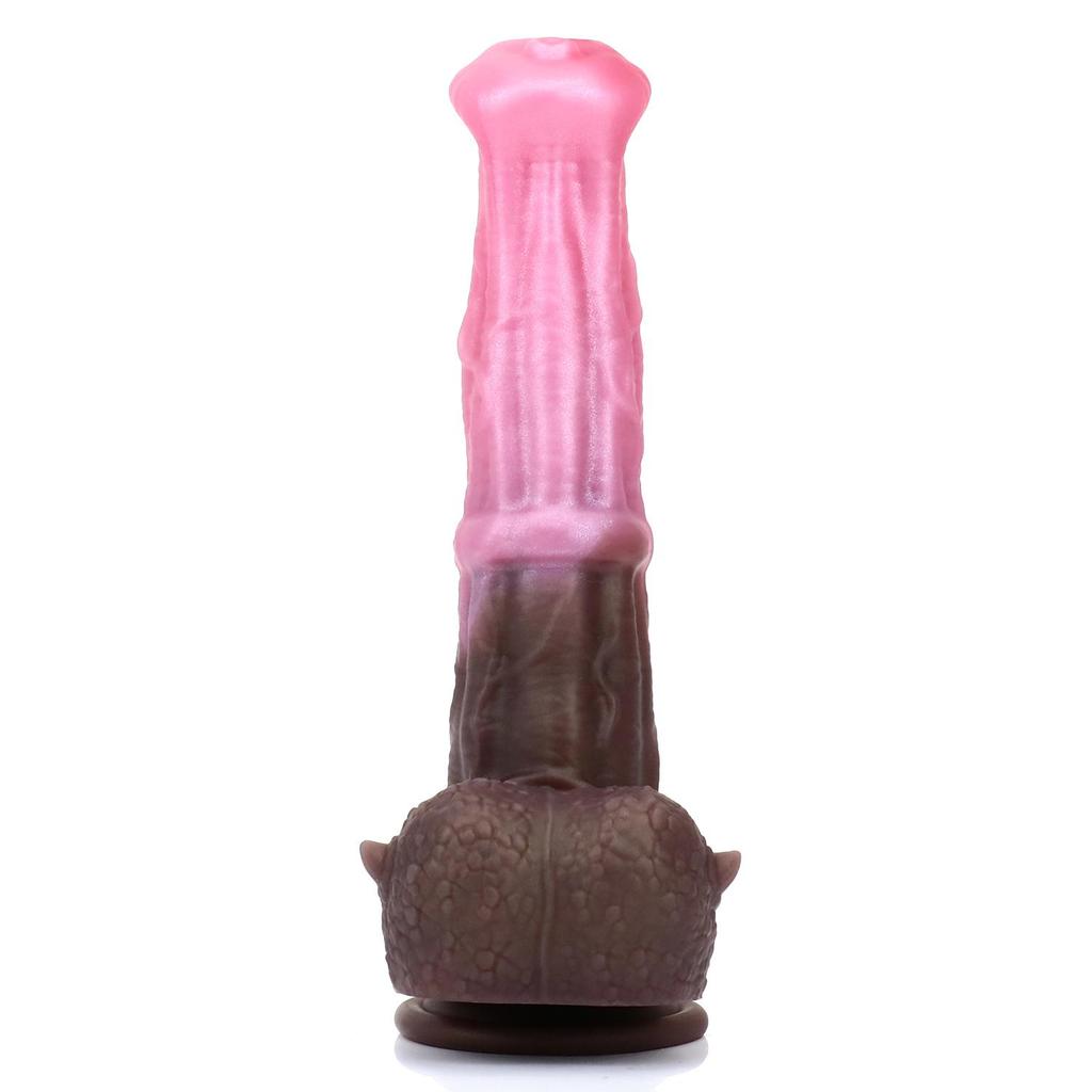 Жидкий силиконовый фаллоимитатор для животных, конский пенис с присоской, вагина, стимулирующая женский мастурбатор, анальные секс-игрушки для мужчин, член