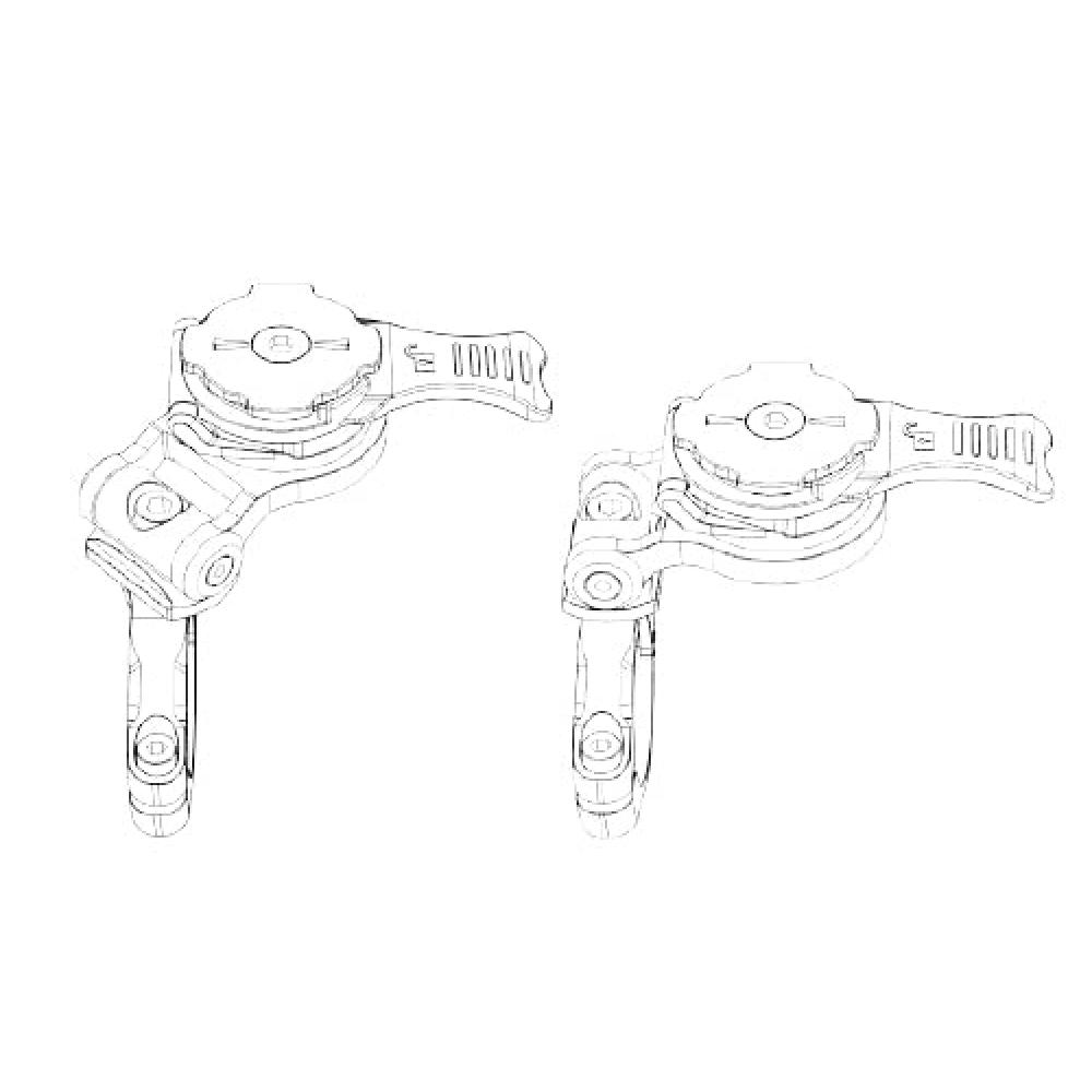 [Rec Mount Plus] Moto Mount 13 Handlebar Mount PRO [R+Moto13] [Только крепление, требуется отдельный специальный чехол] Для 31,8 мм (1,25 дюйма), 28,6 мм (1,12 дюйма