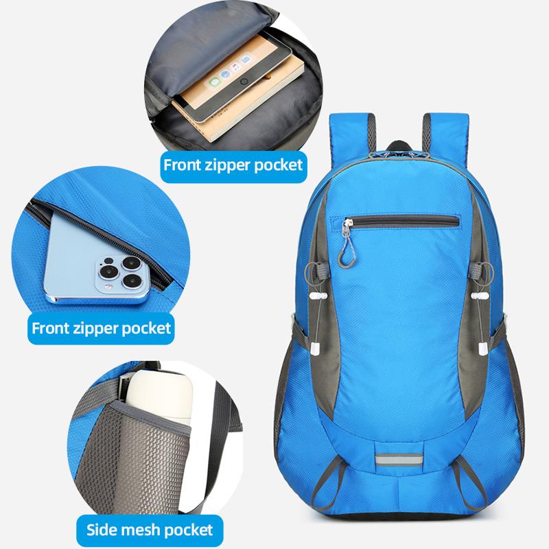 2025 Новый большой вместительный рюкзак для отдыха на открытом воздухе, многофункциональный водонепроницаемый и износостойкий рюкзак для хранения