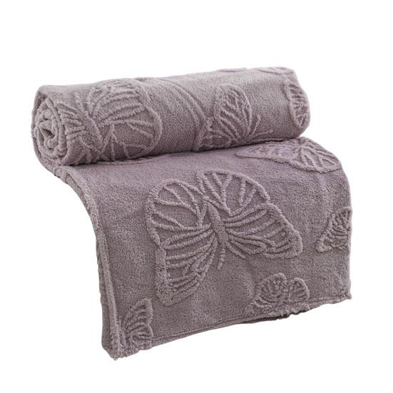 3D Butterfly Baby Blanket Double-Sided Flannel Soft Throw Blanket Fluffy Infant Toddler Newborn Receiving Blanket Crib Stroller Use Baby Shower Gift