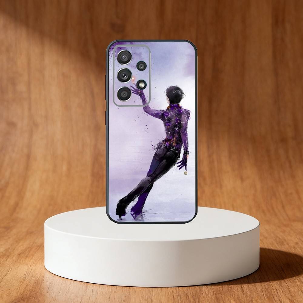 4A Jump L-Legend Hanyu Yuzuru Phone Case For Samsung S25,S24,S21,S22,S23,S30,Ultra,S20,Plus,Fe,Note,10,9,5G Black Cover