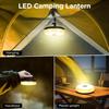 Camping String Lamp 10M with Lamp 2-in-1 Design Camping Lamp 2000mAh IP44 Waterproof Rechargeable Flashlight
