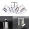 1Pc 8Mm Stainless Steel Wine Funnel For All Hip Flasks Flask Filler Wine Pot