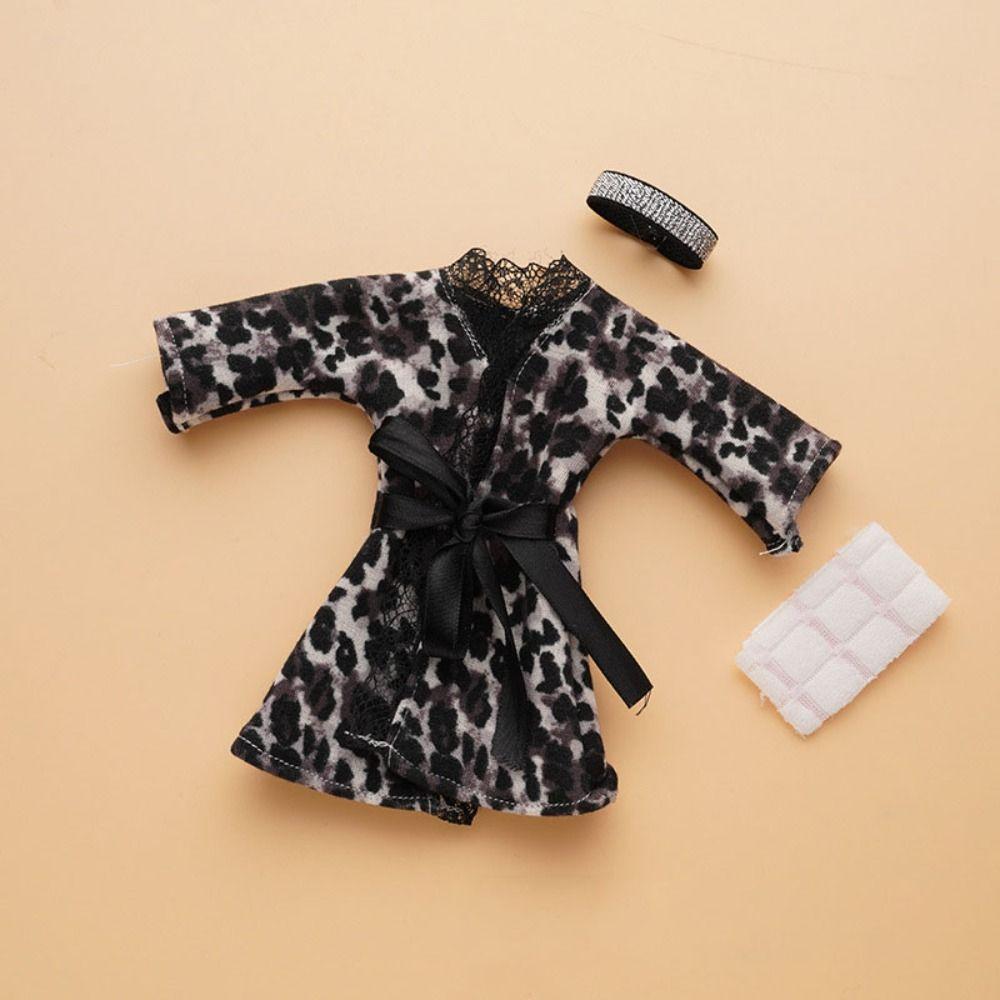 Sleep Wear Doll Bedroom Pajamas Sexy Clothes Summer Night Dress Nightly Sleeping Outfit 30cm Doll