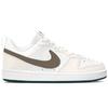 Nike Court Borough 2 Leather Slip Resistant Abrasion Resistant Low top Skateboard Shoes Women's Milk Brown BQ5448-017(Team976-SBOX)