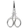 Vintage Embroidery Scissors Stainless Steel Tea Ceremony Bag Cross Stitch Handmade Tool(Round Head