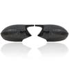 KJVF7 E90 E91 Black M3 Style Cover E81 E82 E87 E88 for BMW 1 3 Series E92 E93 Carbon Fiber M Look Rear Mirror Cap Car Accessories